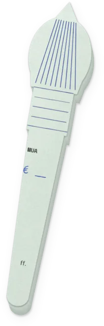 Make-up brush note: MUA
